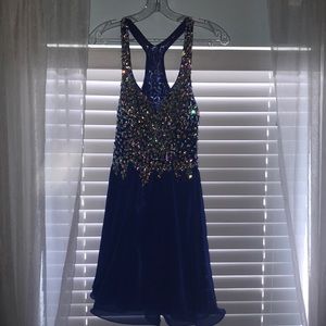 Blue homecoming dress!!